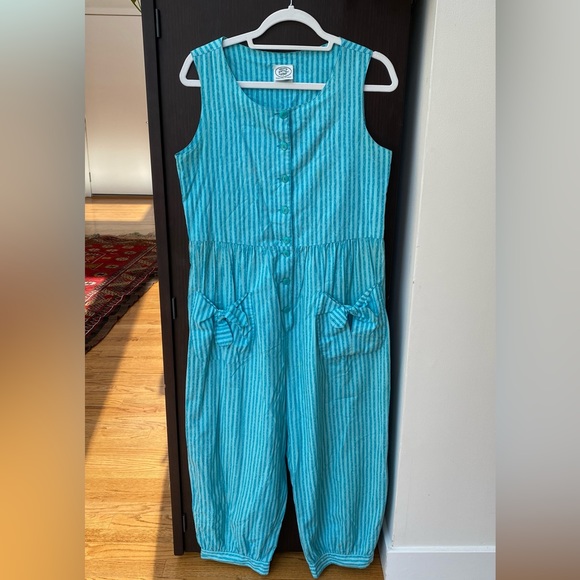 Laura Ashley Pants - Vintage Laura Ashley Romper Jumper Jumpsuit